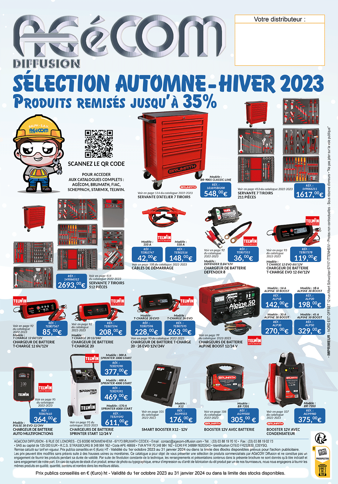 Sélection automne-hiver 2023